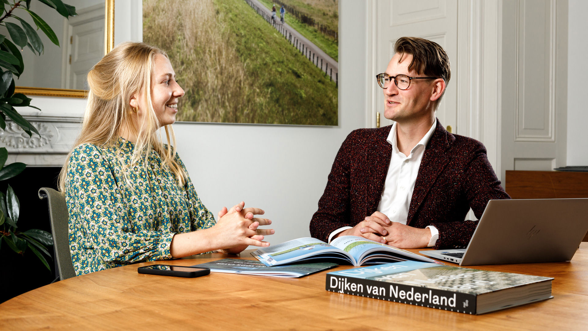 Klimaattalent werkt mee aan waterveiligheid bij de Unie van Waterschappen